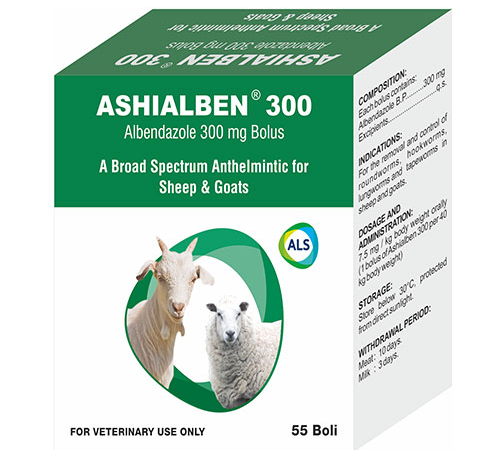 ASHIALBEN 300 Bolus