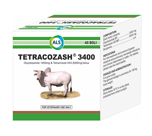 TETRACOZASH 3400 Bolus