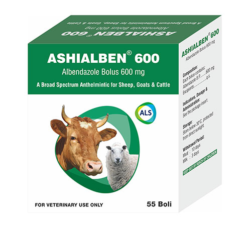 ASHIALBEN 600 Bolus